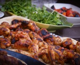 Chicken Parmesan with Vegetable Pasta